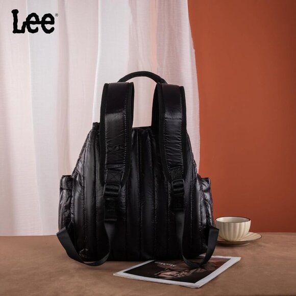 Women’s Quilted Puffer Backpack Waterproof Casual Daypack Travel Fashion - Picture 7 of 7